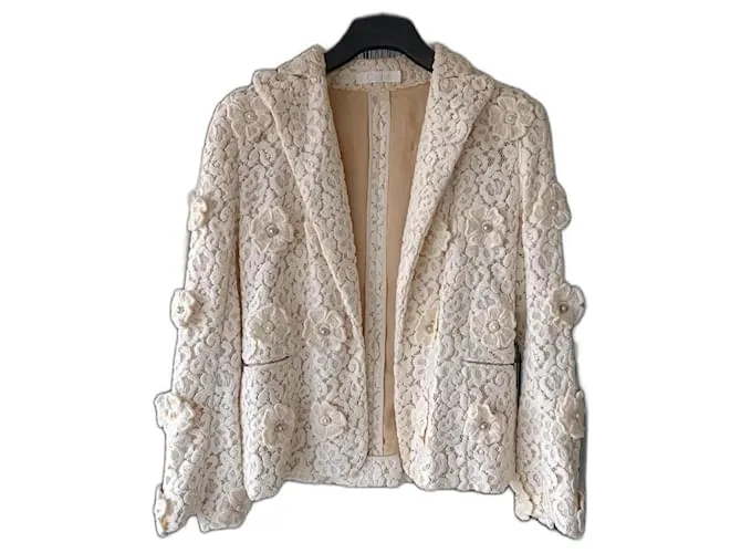 Chloé Chaquetas Crudo 