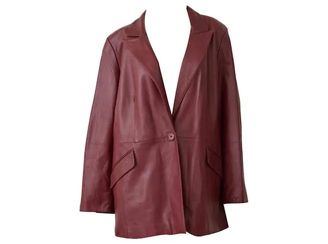 Marina Rinaldi Chaquetas Burdeos 